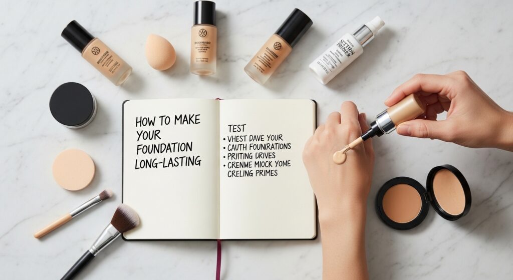 फाउंडेशन कैसे लगाएं – Step by Step Guide