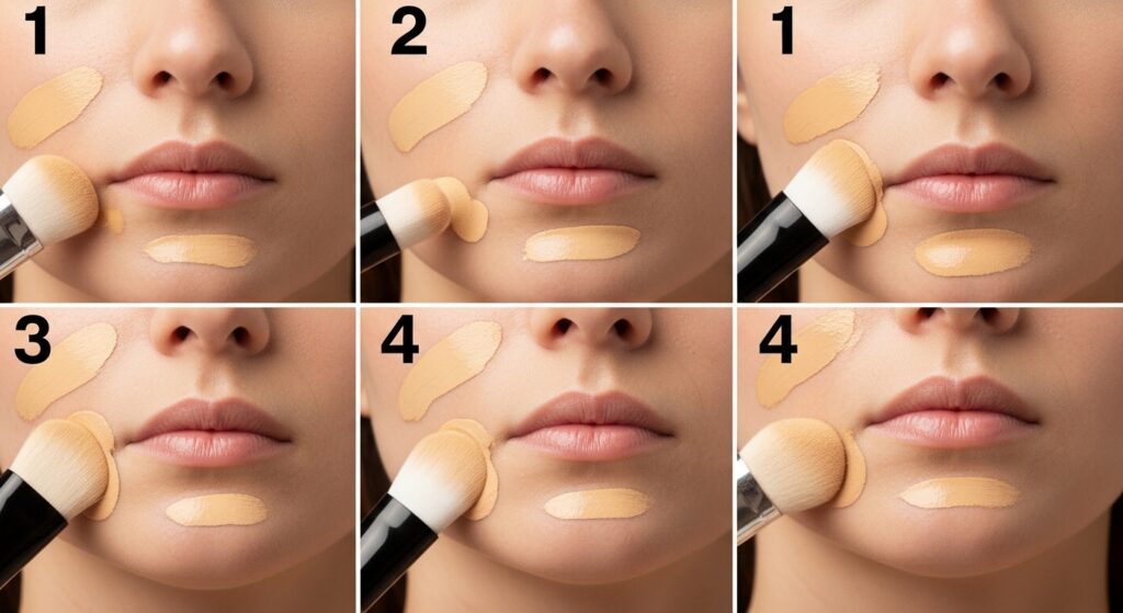 फाउंडेशन कैसे लगाएं