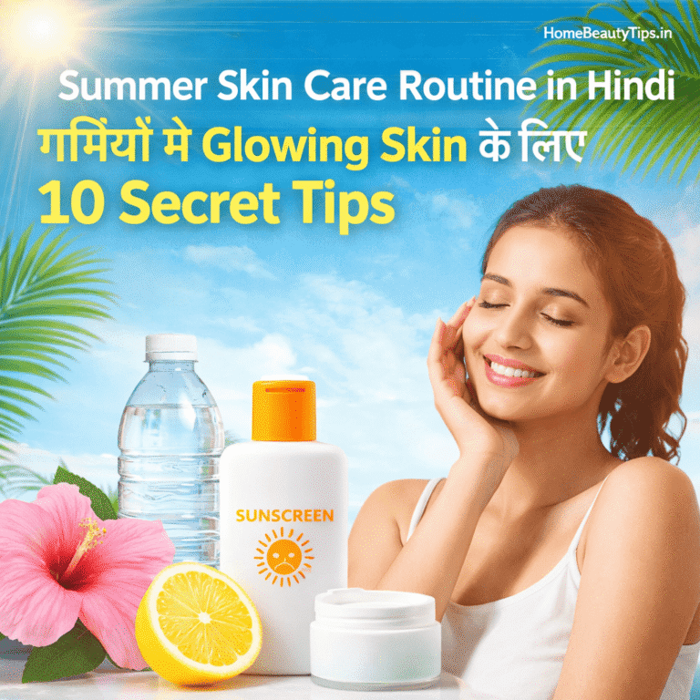 Summer Skin Care Routine in Hindi – गर्मियों में Glowing Skin के लिए 10 Secret Tips