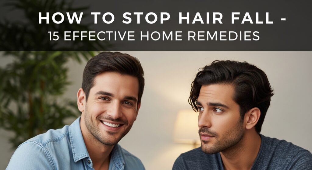 बाल झड़ना कैसे रोकें – 15 असरदार घरेलू उपाय