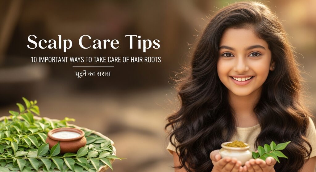 Scalp Care Tips in Hindi – बालों की जड़ों की देखभाल के 10 ज़रूरी तरीके 