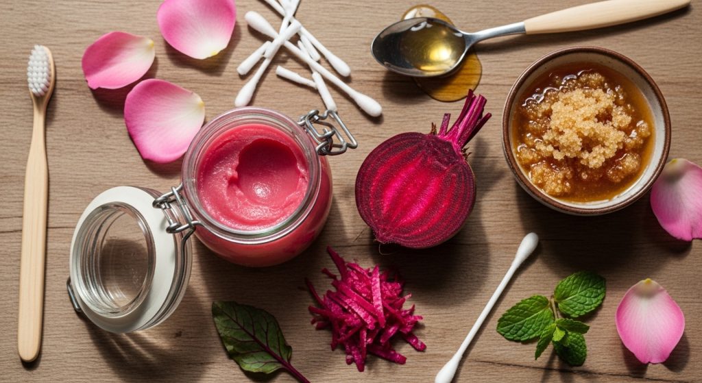 Sugar Scrub – Lips को Pink करने के घरेलू उपाय में जरूरी कदम