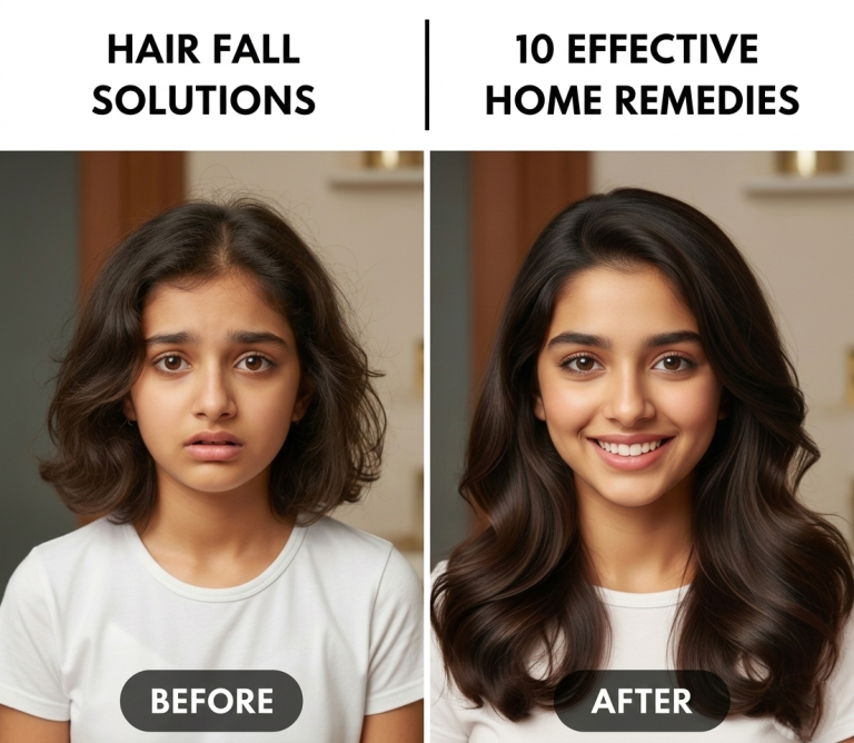 बालों का झड़ना रोकने के घरेलू उपाय