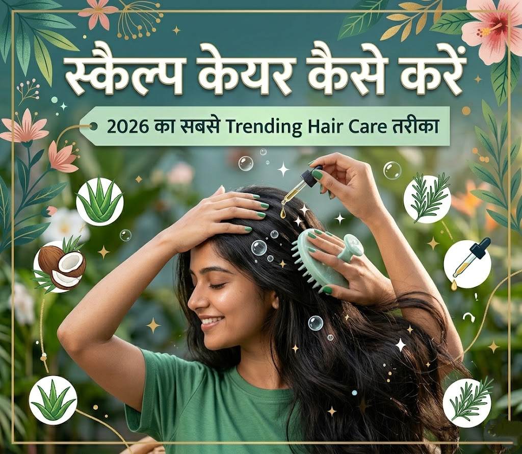 स्कैल्प केयर कैसे करें – 2026 का सबसे Trending Hair Care तरीका