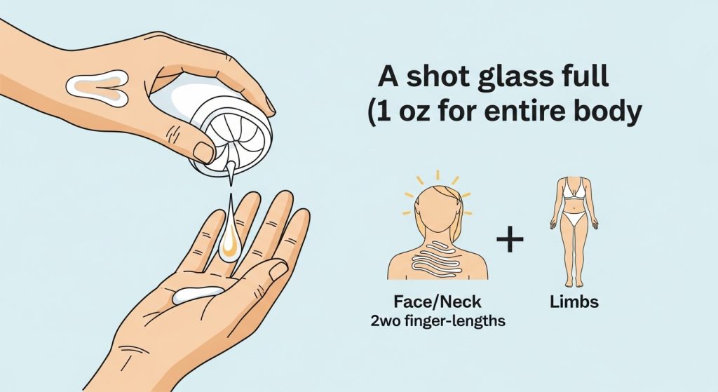 Sunscreen लगाने का सही तरीका