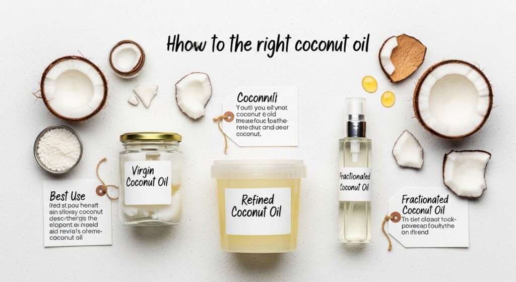 सही नारियल तेल कैसे चुनें