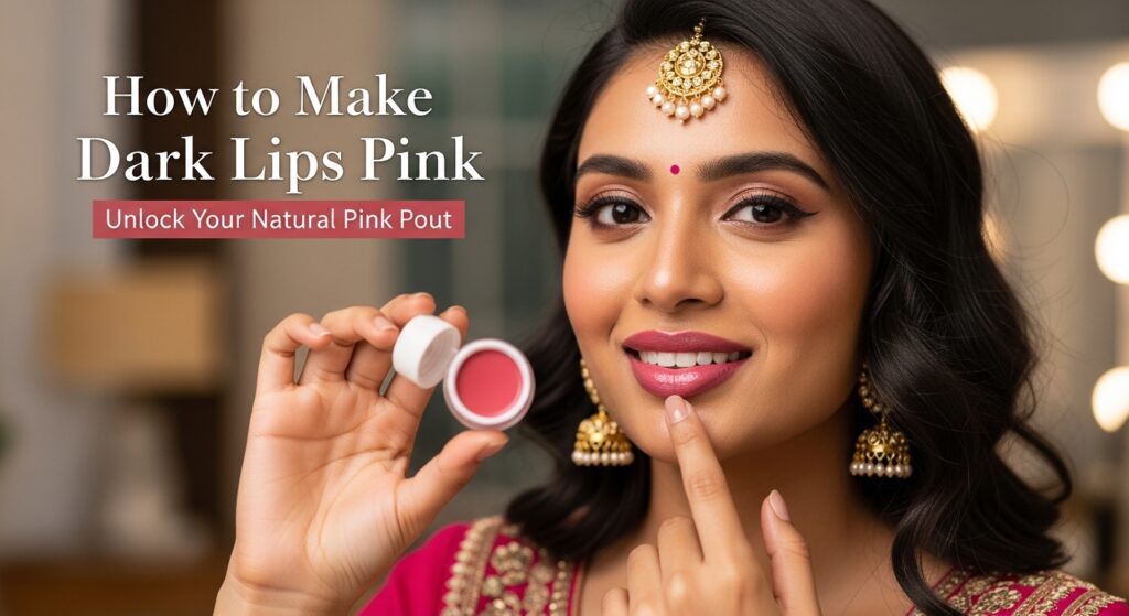 Dark Lips को Pink कैसे बनाएं