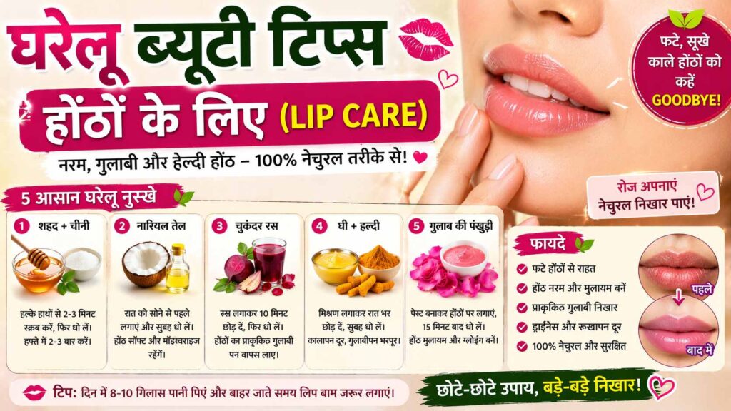 घरेलू ब्यूटी टिप्स – Home Beauty Tips in